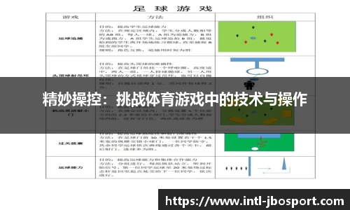 精妙操控：挑战体育游戏中的技术与操作